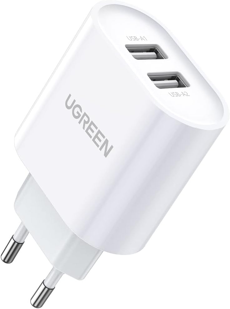 UGREEN Mobile Dual USB Wall Charger 3.4A EU